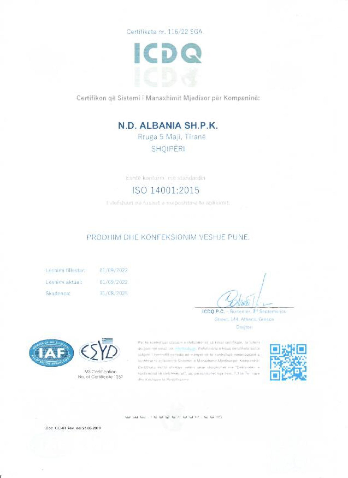 ISO 14001